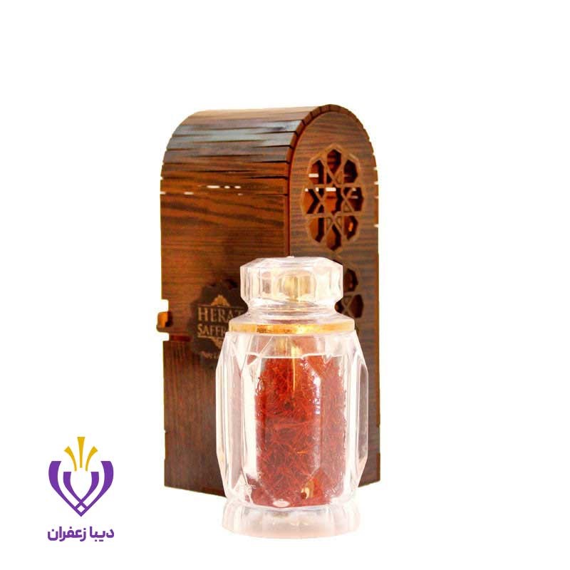 Unique packaging of saffron