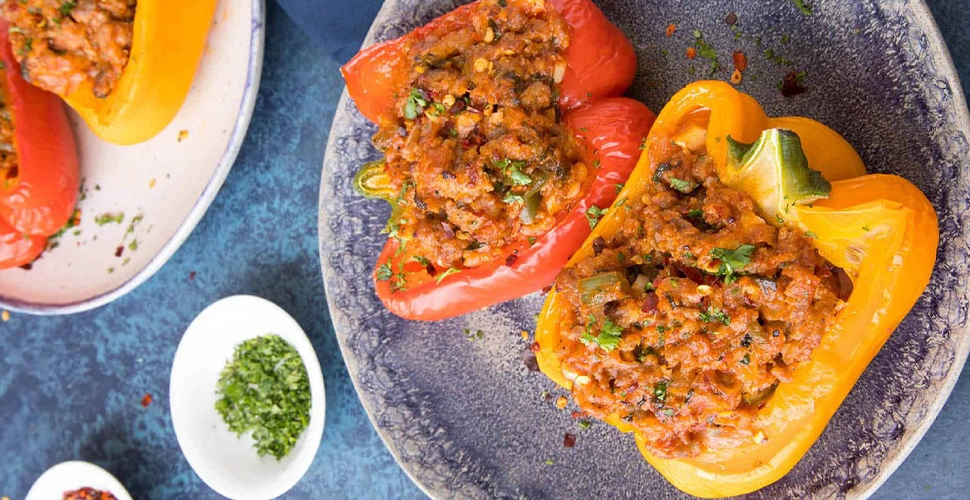 طرز تهیه دلمه فلفل دلمه ای