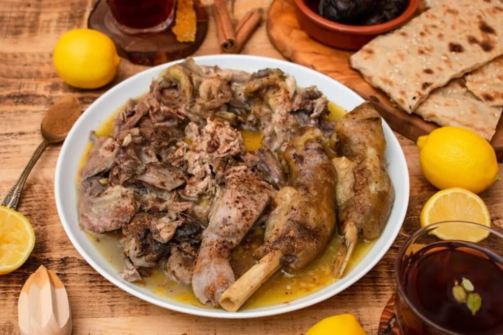 طرز پخت کله پاچه
