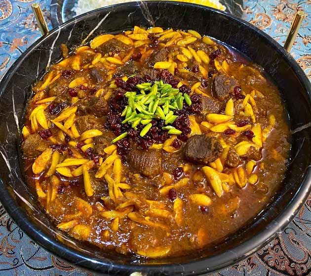 خورشت خلال کرمانشاهی